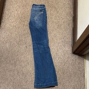 7 for all Mankind Dojo Pocket Tailorless Blue Women's Jeans